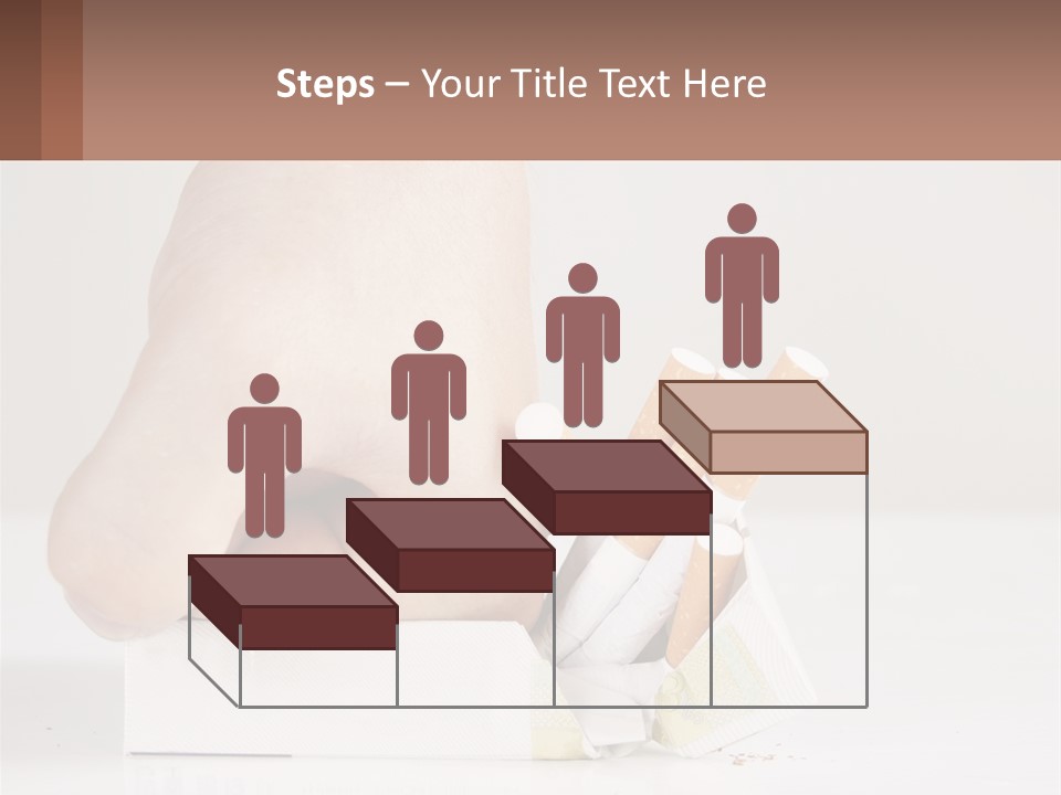 Stick Cancer Break PowerPoint Template