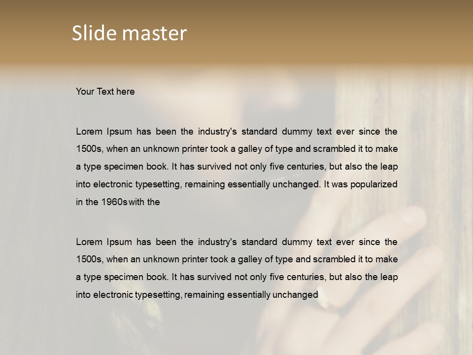 Pretty Red Sensual PowerPoint Template