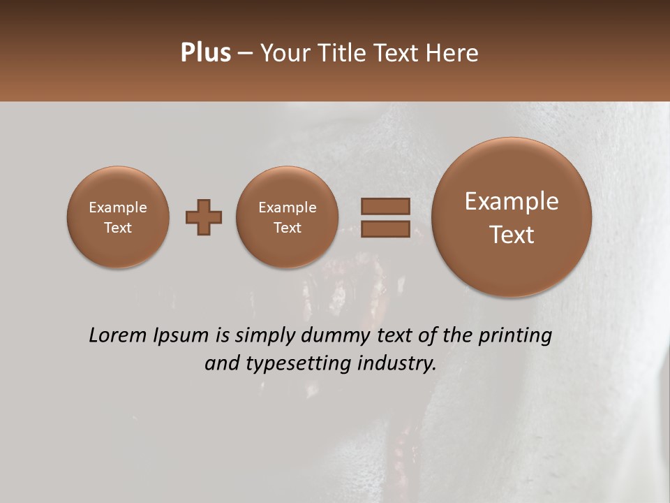 Vampire Horror Dark PowerPoint Template