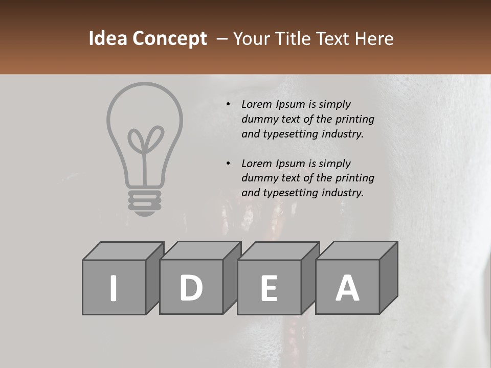 Vampire Horror Dark PowerPoint Template