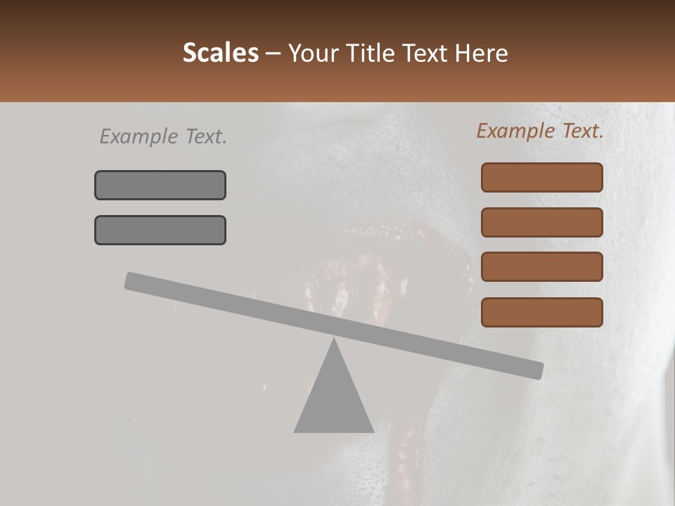 Vampire Horror Dark PowerPoint Template