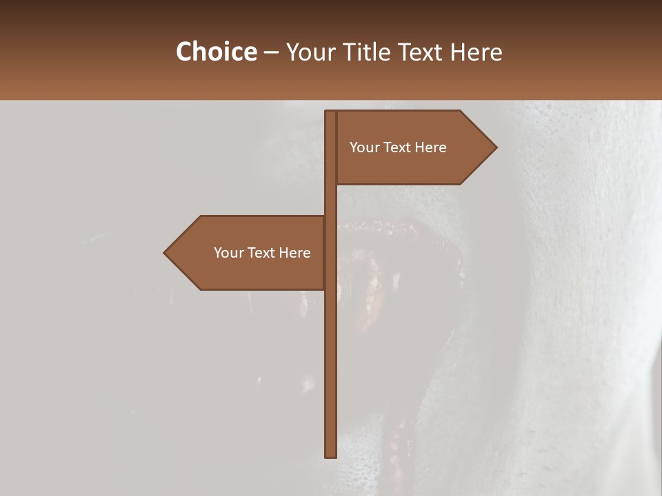 Vampire Horror Dark PowerPoint Template