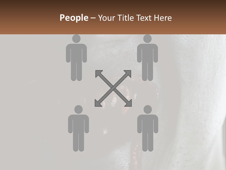 Vampire Horror Dark PowerPoint Template