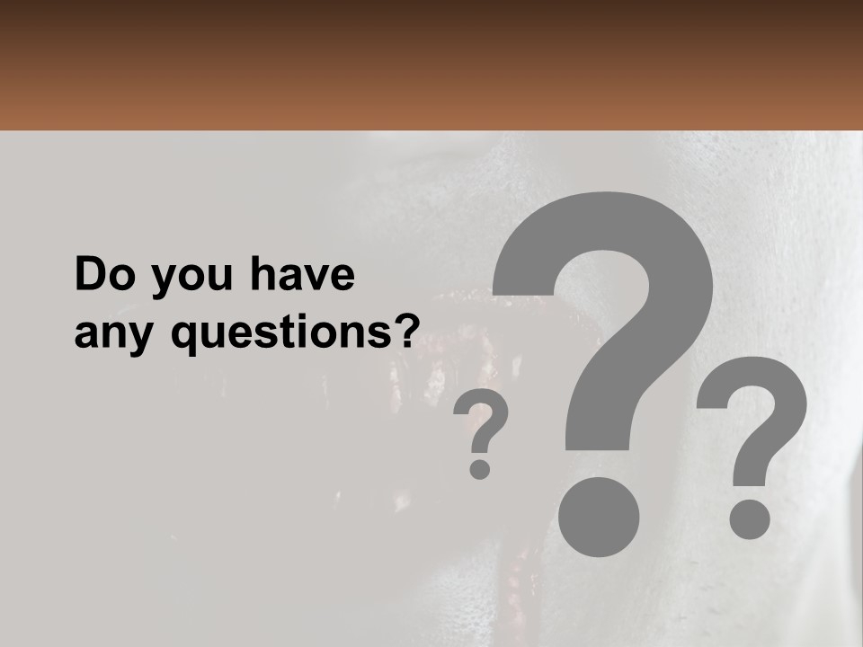 Vampire Horror Dark PowerPoint Template