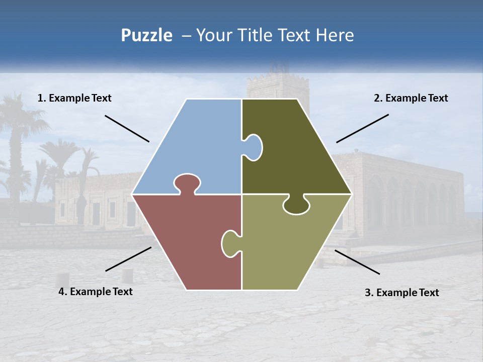 Ribat Cloudy Tunisia PowerPoint Template