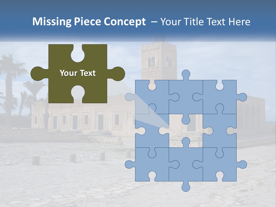 Ribat Cloudy Tunisia PowerPoint Template