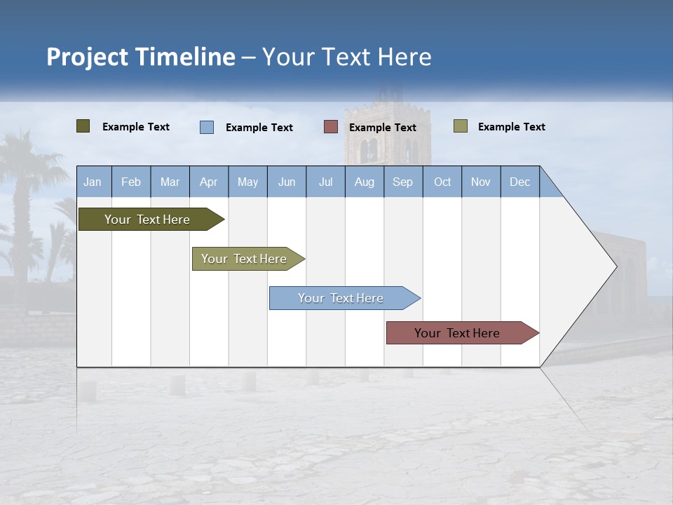 Ribat Cloudy Tunisia PowerPoint Template
