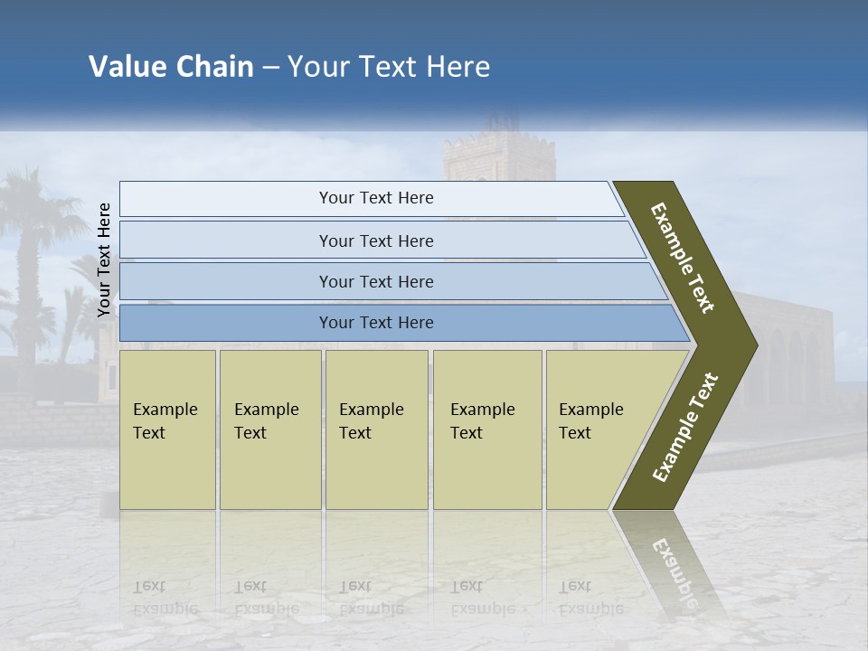 Ribat Cloudy Tunisia PowerPoint Template