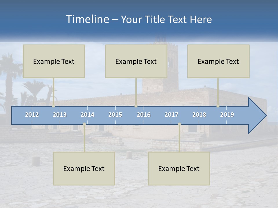 Ribat Cloudy Tunisia PowerPoint Template