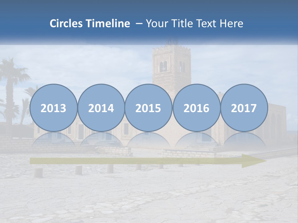Ribat Cloudy Tunisia PowerPoint Template