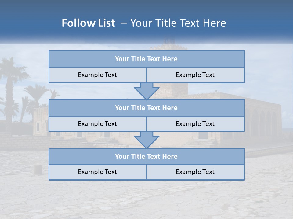 Ribat Cloudy Tunisia PowerPoint Template