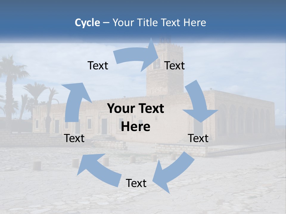 Ribat Cloudy Tunisia PowerPoint Template