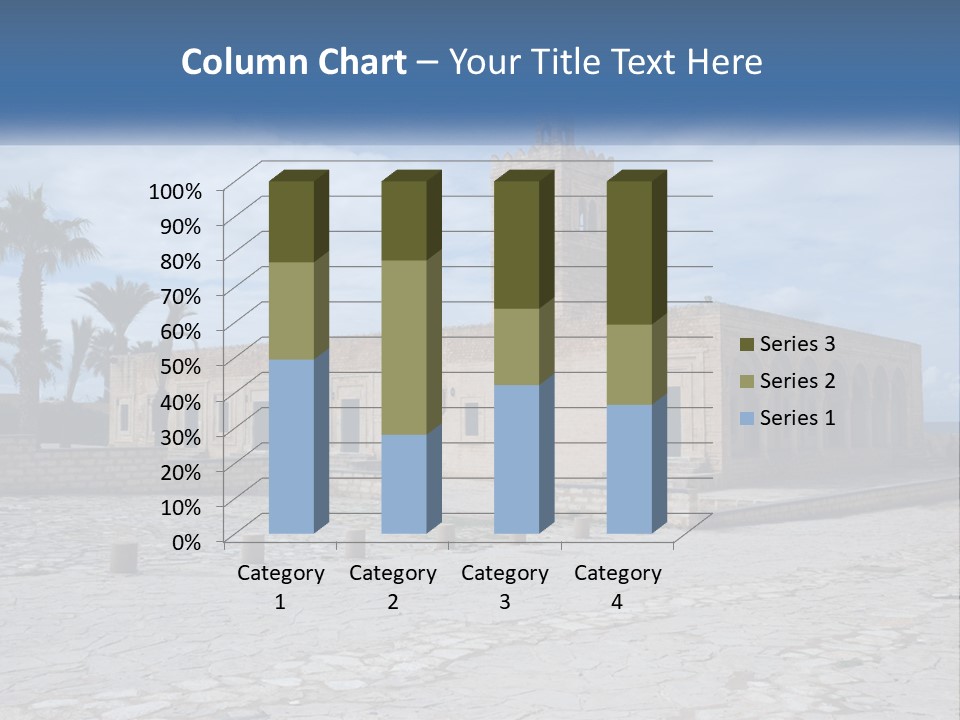 Ribat Cloudy Tunisia PowerPoint Template