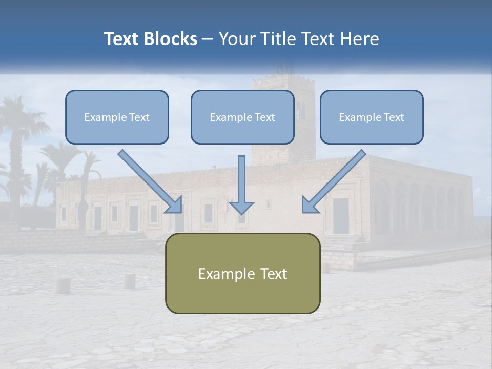 Ribat Cloudy Tunisia PowerPoint Template