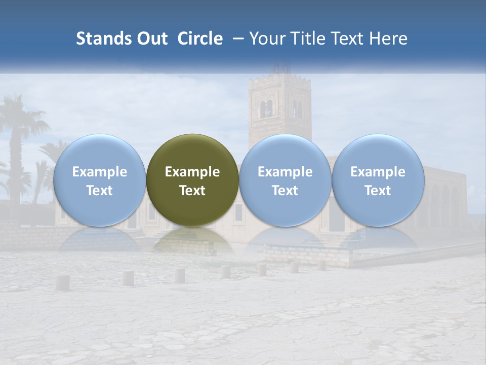 Ribat Cloudy Tunisia PowerPoint Template