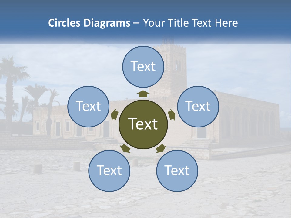 Ribat Cloudy Tunisia PowerPoint Template