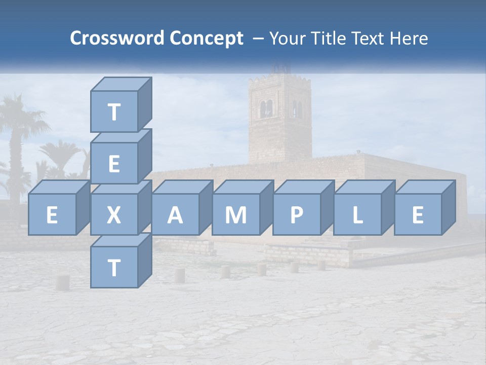 Ribat Cloudy Tunisia PowerPoint Template