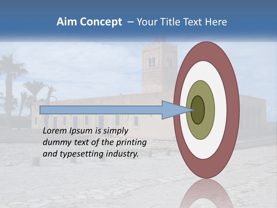 Ribat Cloudy Tunisia PowerPoint Template