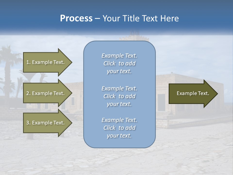 Ribat Cloudy Tunisia PowerPoint Template