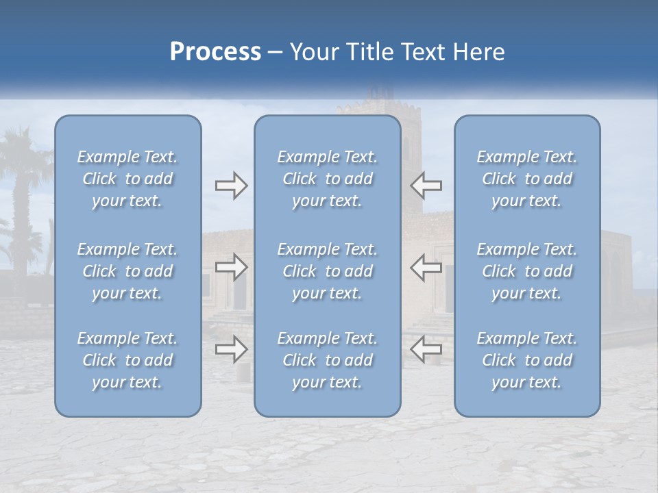 Ribat Cloudy Tunisia PowerPoint Template