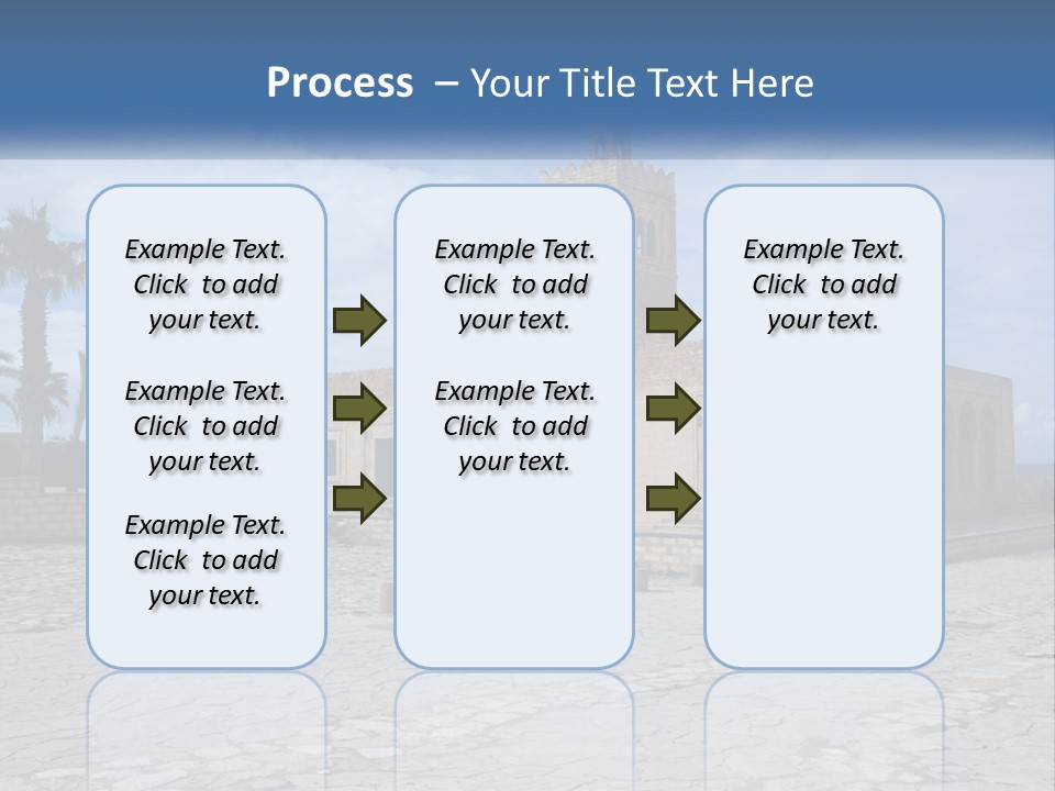 Ribat Cloudy Tunisia PowerPoint Template
