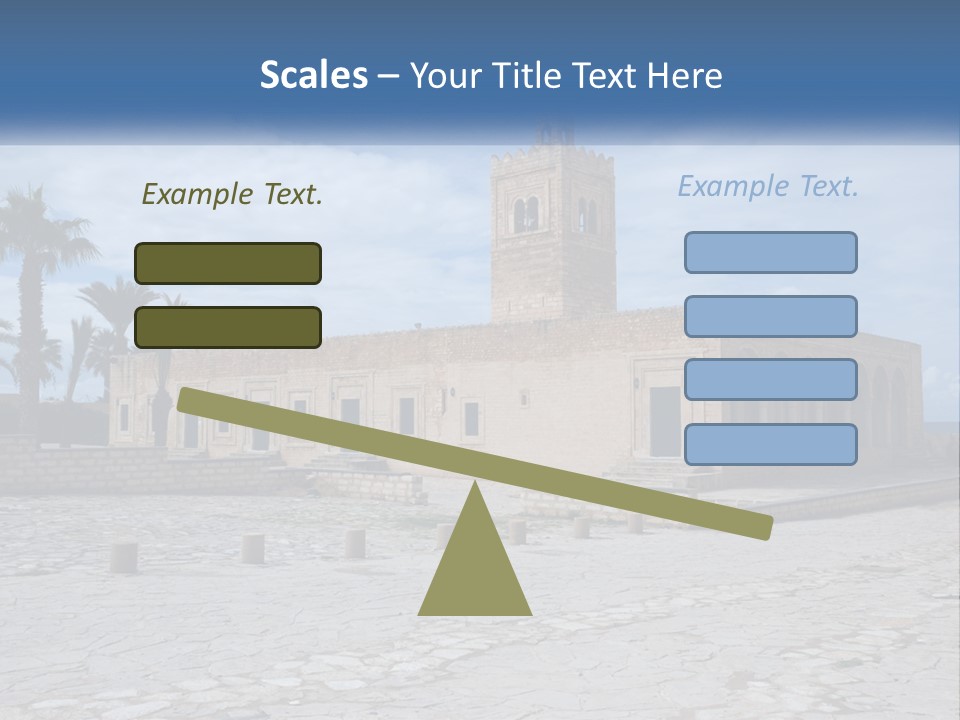 Ribat Cloudy Tunisia PowerPoint Template