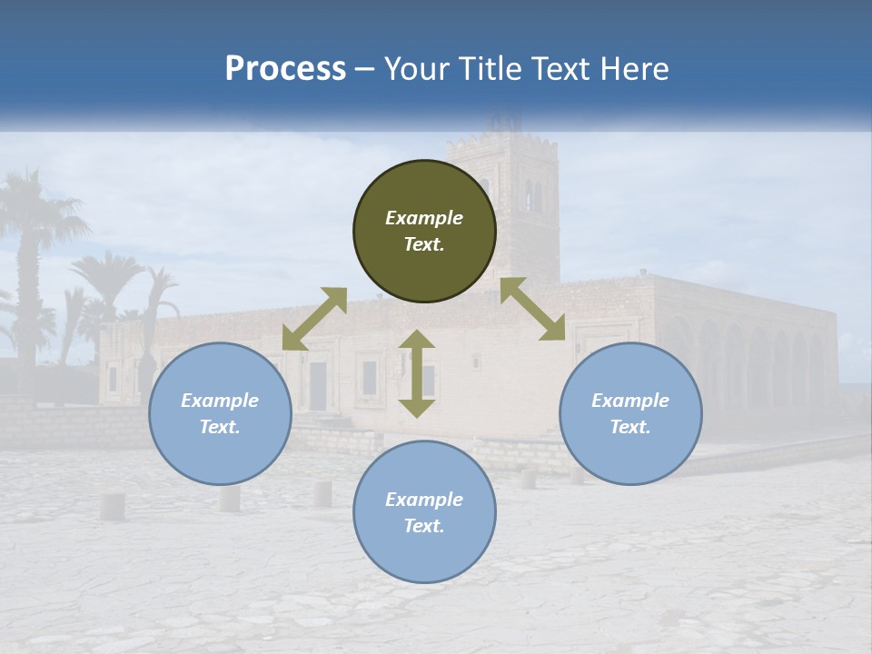 Ribat Cloudy Tunisia PowerPoint Template