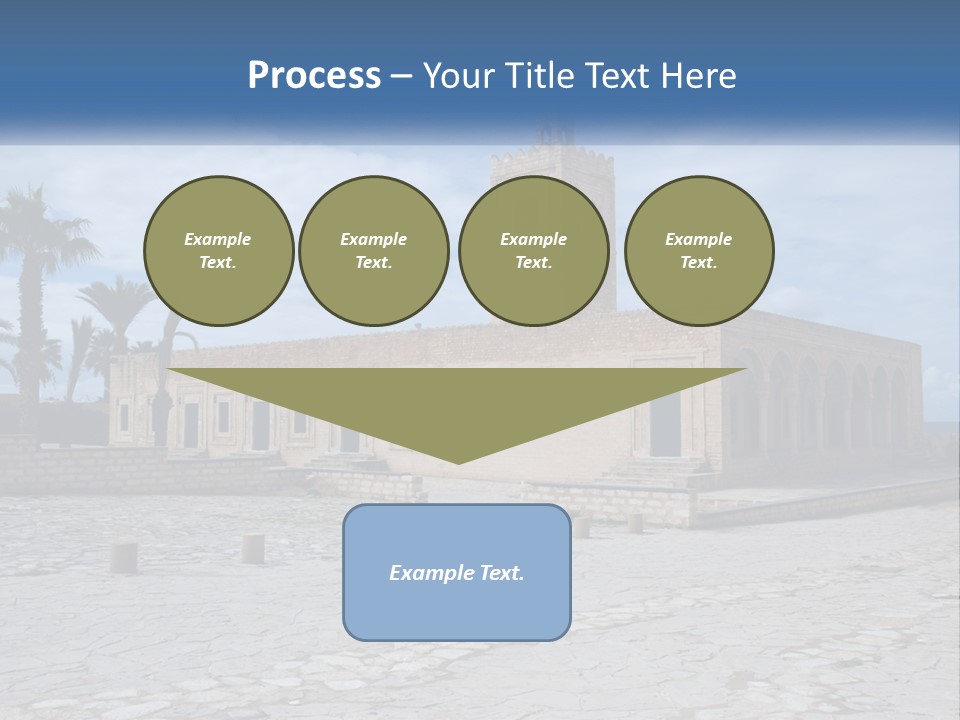 Ribat Cloudy Tunisia PowerPoint Template