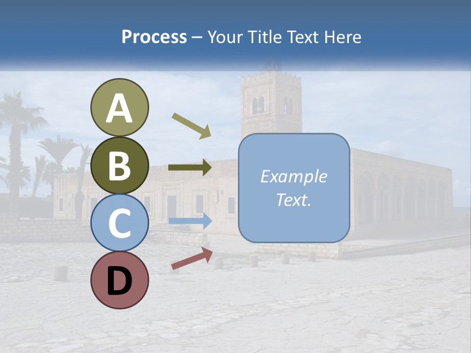 Ribat Cloudy Tunisia PowerPoint Template