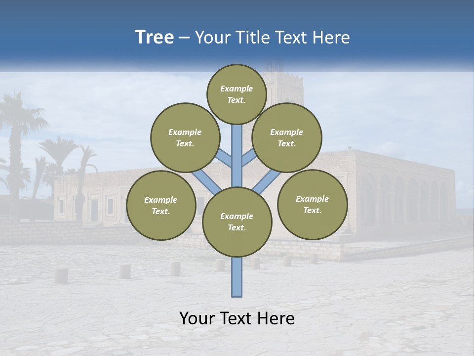 Ribat Cloudy Tunisia PowerPoint Template