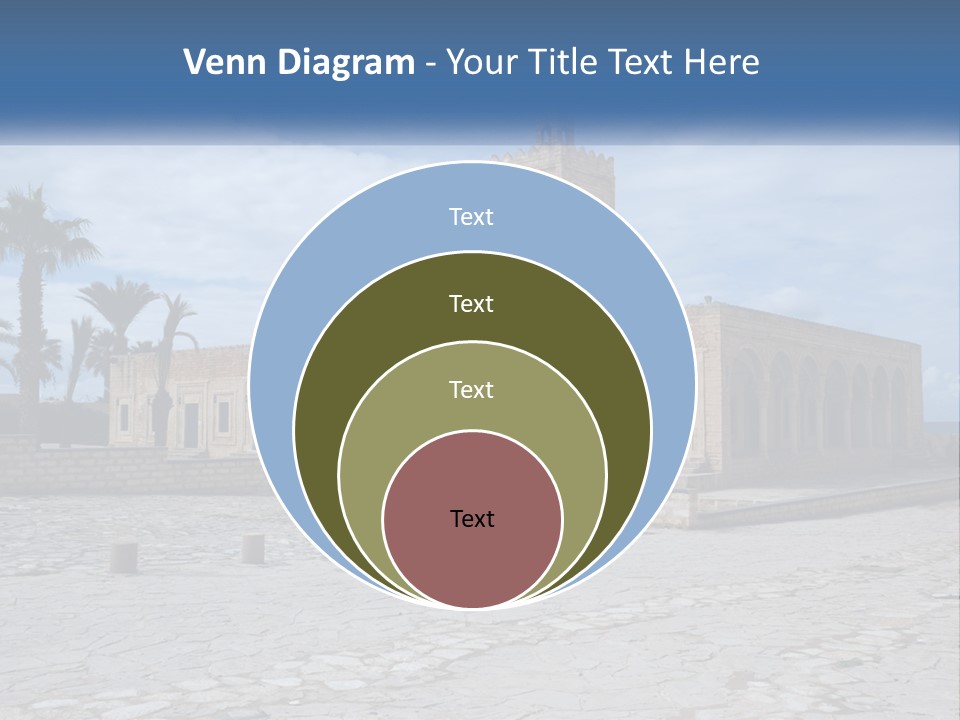 Ribat Cloudy Tunisia PowerPoint Template