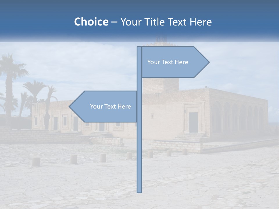 Ribat Cloudy Tunisia PowerPoint Template