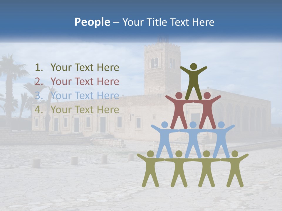 Ribat Cloudy Tunisia PowerPoint Template