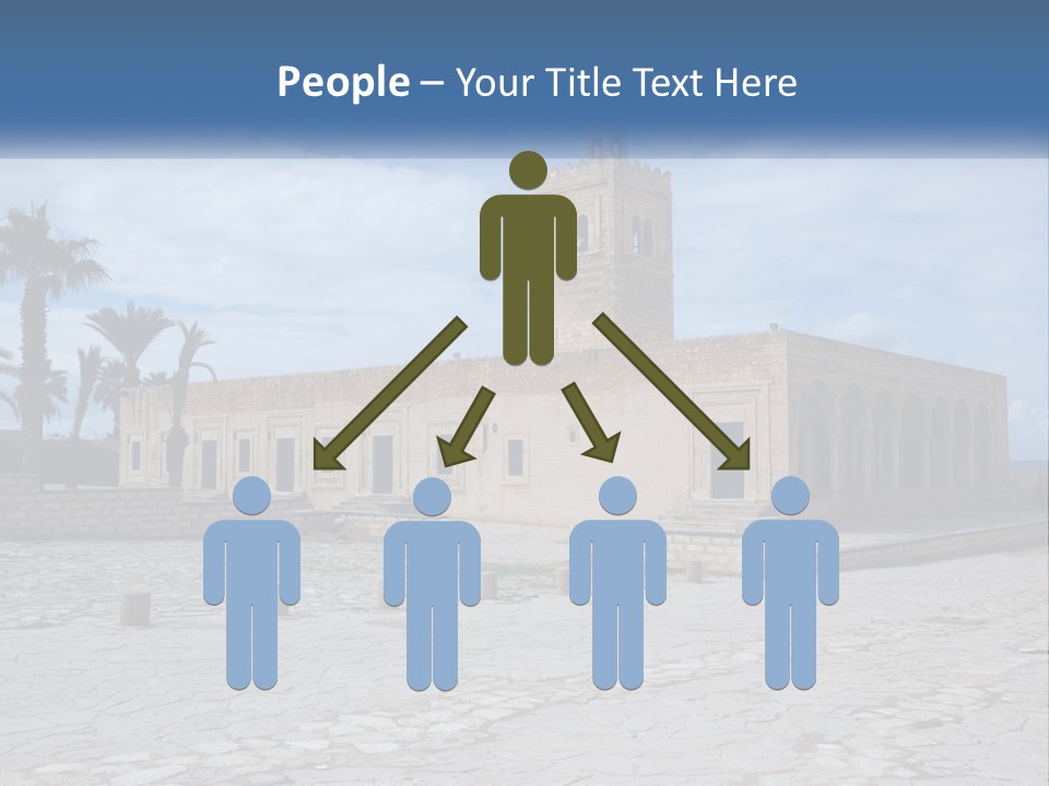 Ribat Cloudy Tunisia PowerPoint Template