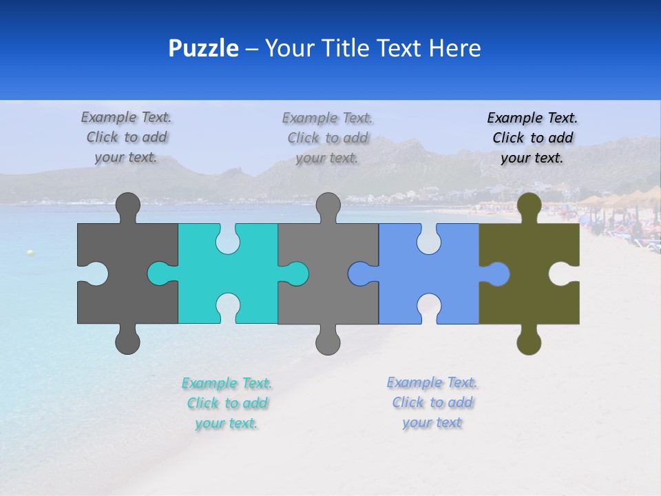 Majorca Coast Recreation PowerPoint Template