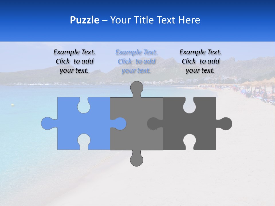 Majorca Coast Recreation PowerPoint Template