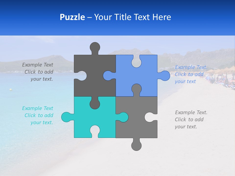 Majorca Coast Recreation PowerPoint Template
