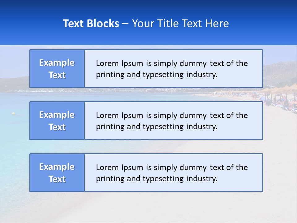 Majorca Coast Recreation PowerPoint Template