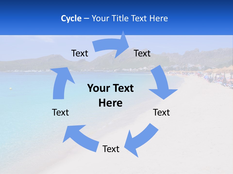 Majorca Coast Recreation PowerPoint Template