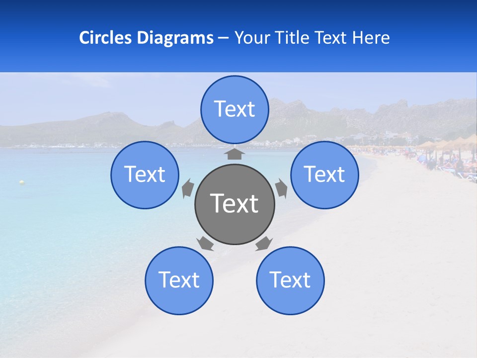 Majorca Coast Recreation PowerPoint Template