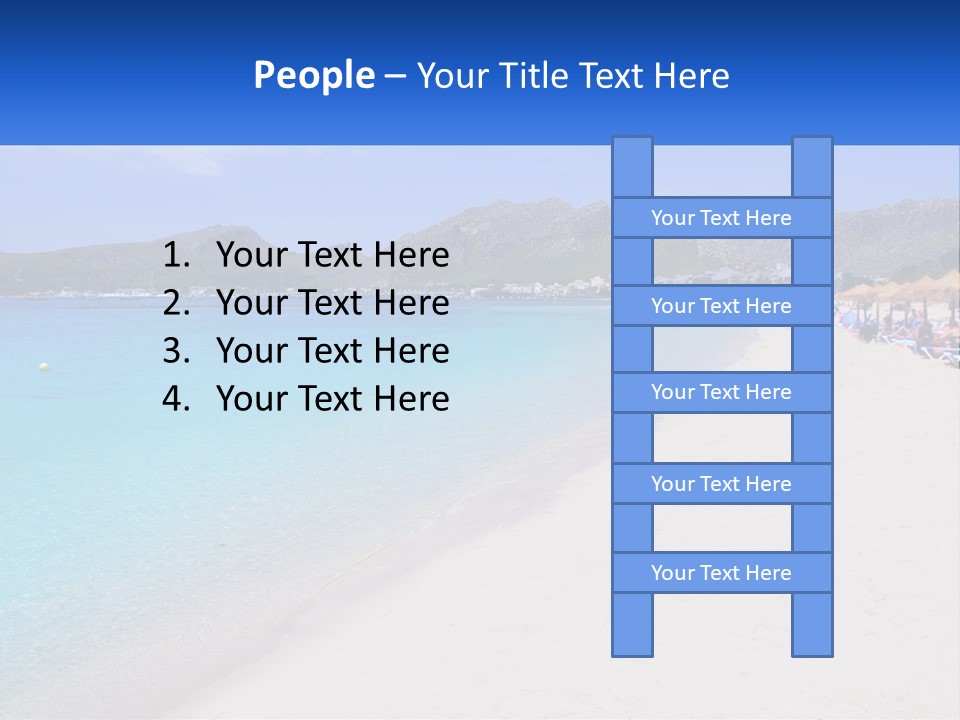 Majorca Coast Recreation PowerPoint Template