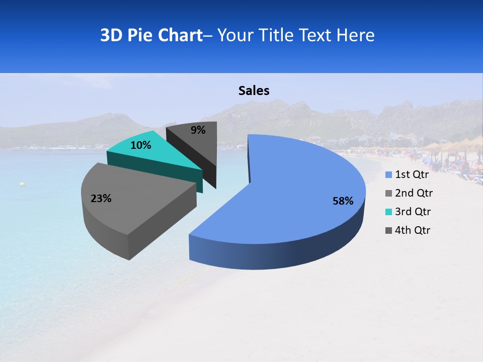 Majorca Coast Recreation PowerPoint Template