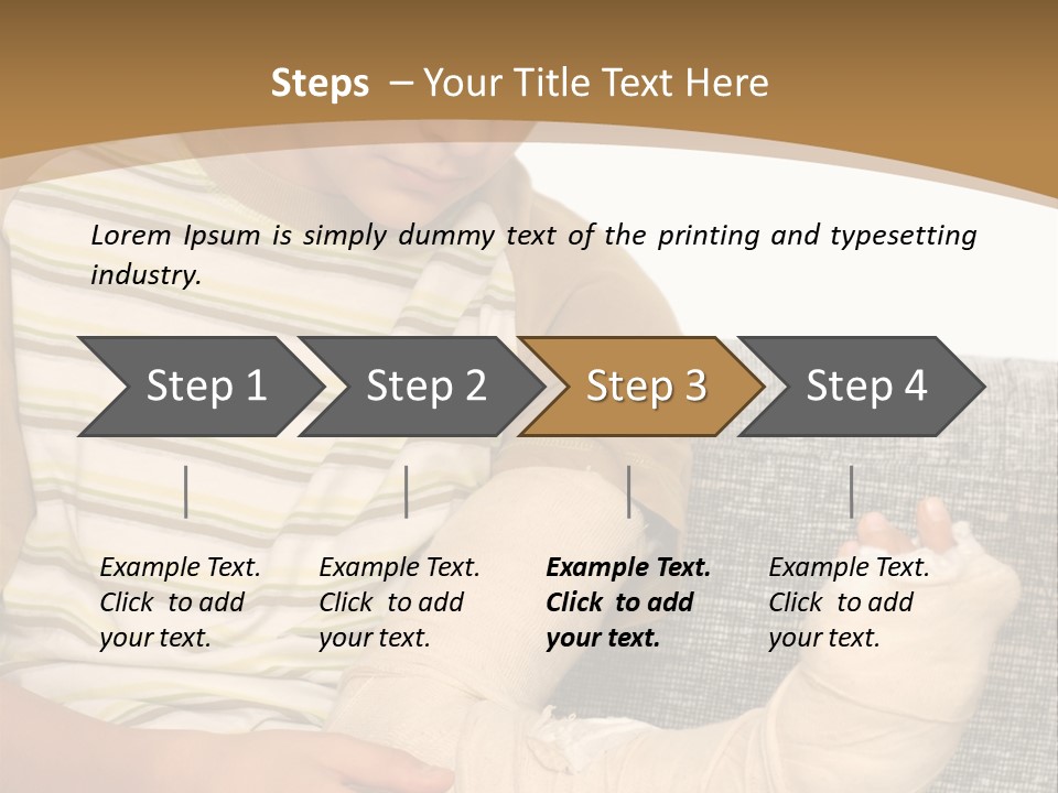 Arm Condition One PowerPoint Template