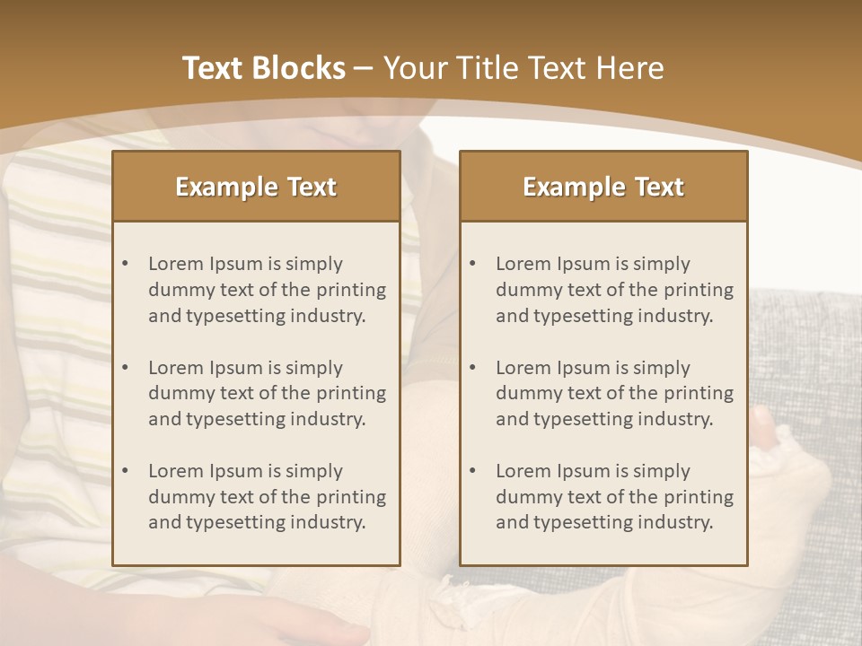 Arm Condition One PowerPoint Template