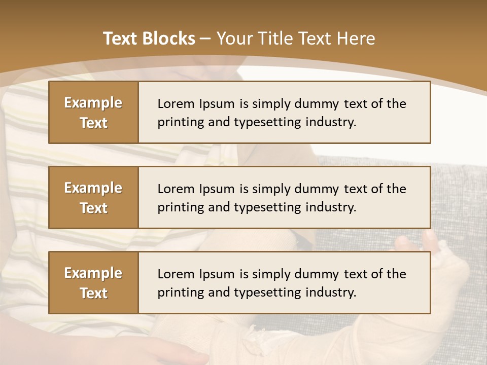 Arm Condition One PowerPoint Template