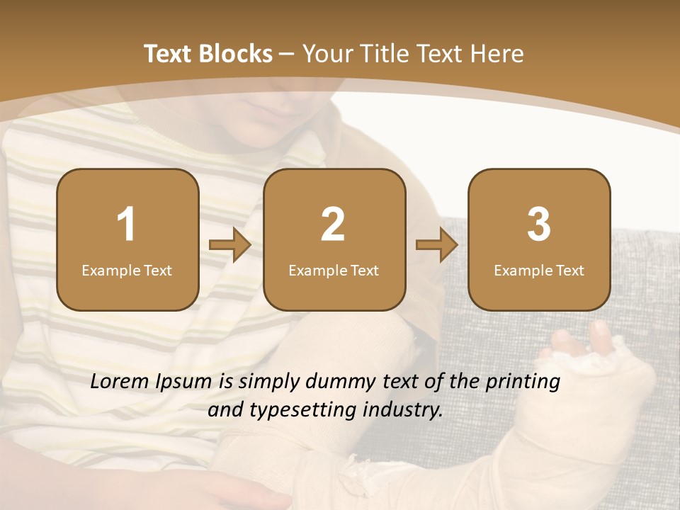 Arm Condition One PowerPoint Template