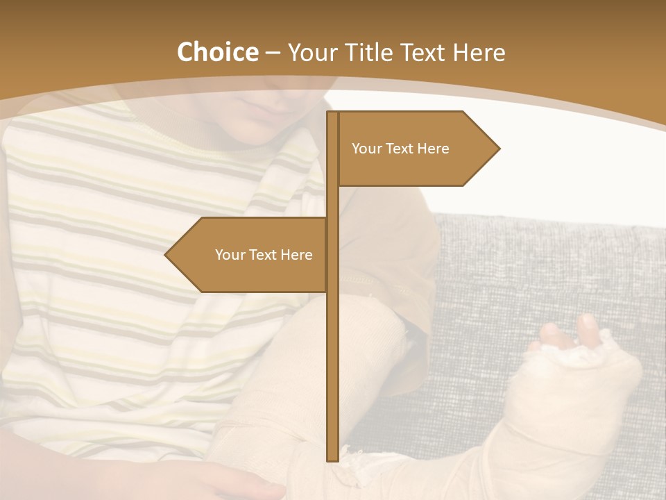 Arm Condition One PowerPoint Template