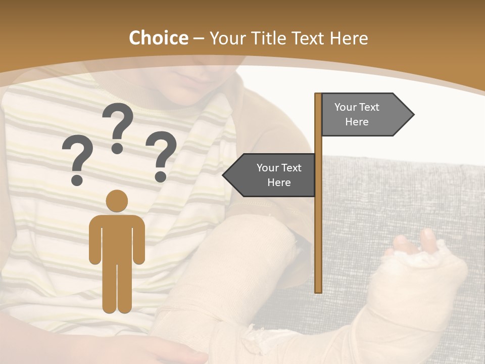 Arm Condition One PowerPoint Template