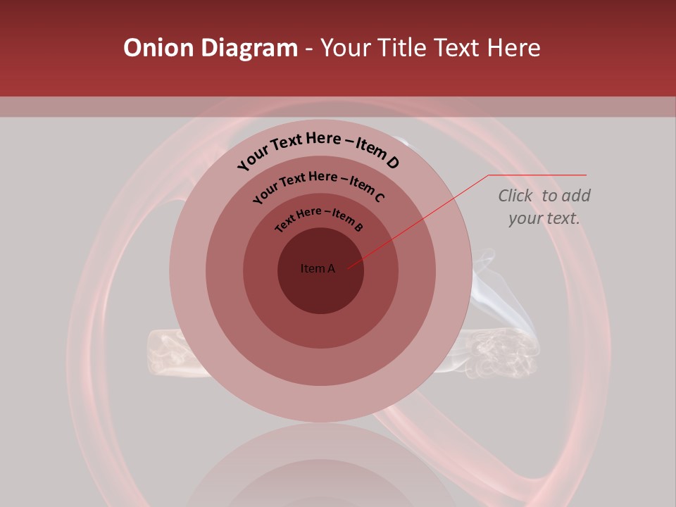 Forbidden Interdiction Cigarette PowerPoint Template