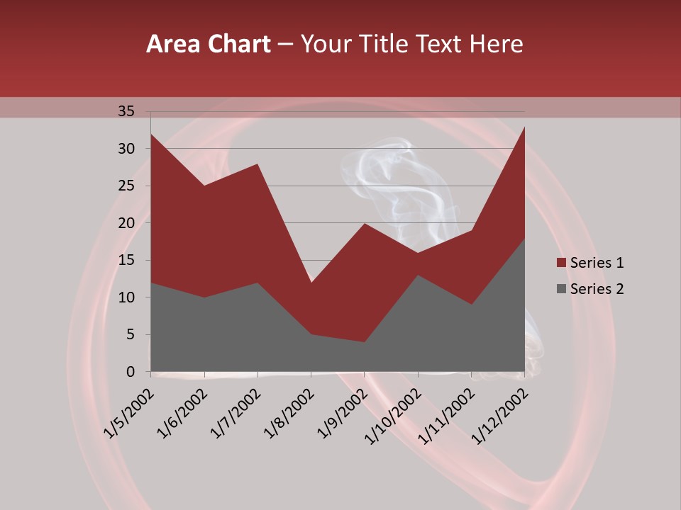 Forbidden Interdiction Cigarette PowerPoint Template